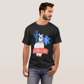 Trauma lama Llama Paramedic Jokes EMS EMR. T-shirt (Voorkant volledig)