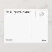 Trauma Nurse Art Gifts Briefkaart (Achterkant)