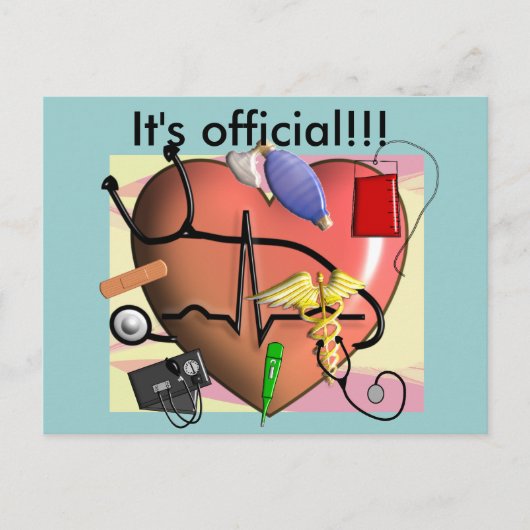 Trauma Nurse Art Gifts Briefkaart (Voorkant)