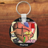 Trauma Nurse Art Gifts Sleutelhanger (Voorkant)