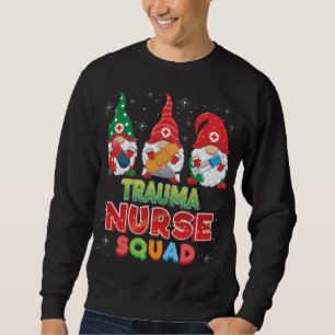 Trauma Nurse Squad Kerstmis Gnomes Ugly Sweater G