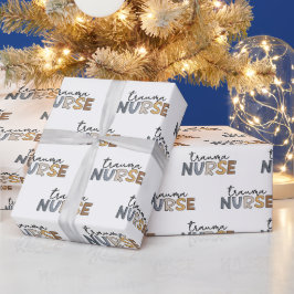 Trauma Nurse Trauma Nursing Cadeaupapier