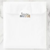 Trauma Nurse Trauma Nursing Ronde Sticker (Tas)