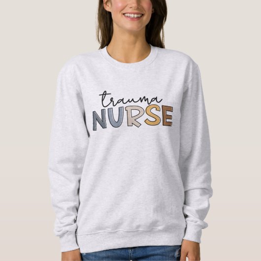 Trauma Nurse Trauma Nursing Trui (Voorkant)