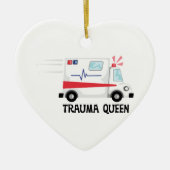 Trauma Queen Keramisch Ornament (Voorkant)