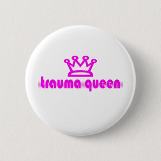 Trauma Queen Ronde Button 5,7 Cm