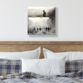 Trauma (Sem Frase) Canvas Afdruk (Insitu (Slaapkamer))