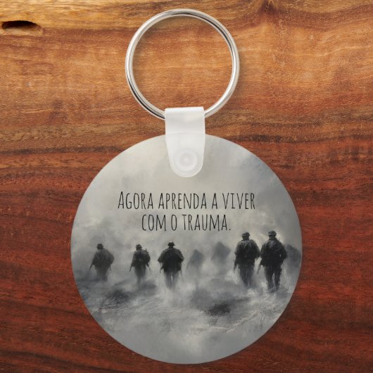 Trauma Sleutelhanger (Achterkant)