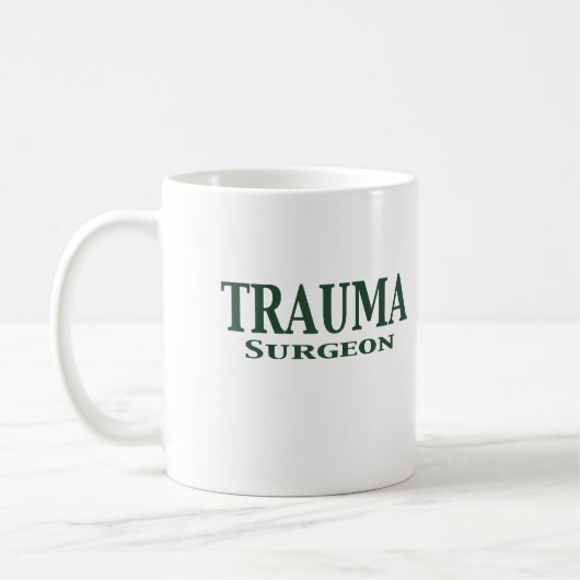 Trauma Surgeon Gifts Koffiemok (Links)