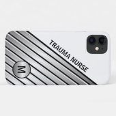 Trauma verpleegkundige medisch professional Case-Mate iPhone case (Achterkant (horizontaal))