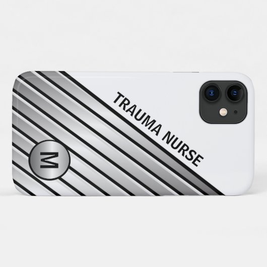 Trauma verpleegkundige medisch professional Case-Mate iPhone case (Achterkant (horizontaal))