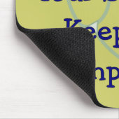 Trauma Zuster Je domheid houdt me in dienst Muismat (Hoek)