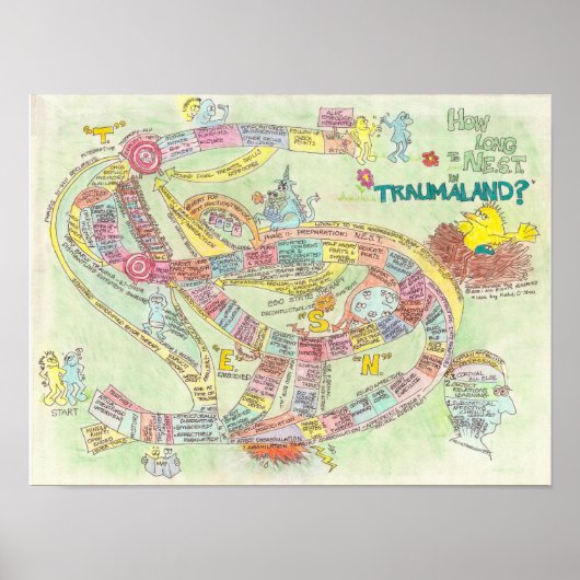 Traumaland Poster Matte 16X20 (Voorkant)