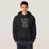Traumatic Brain Injury Survivor Cutest TBI Warrior Hoodie (Voorkant volledig)