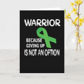 Traumatic Brain Injury Warrior TBI Awareness Gifte Kaart (Gele Bloem)