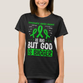 Traumatisch bewustzijn van hersenletsels God TBI R T-shirt (Voorkant)