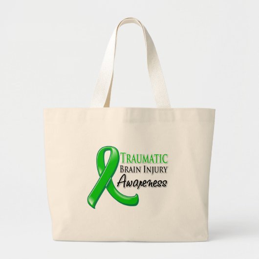 Traumatisch bewustzijn van hersenletsels grote tote bag (Voorkant)