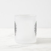 Traumatisch hersenletsel, hoop liefde matglas koffiemok (Center)