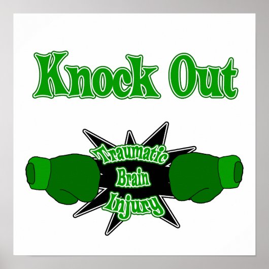 Traumatisch hersenletsel poster (Voorkant)
