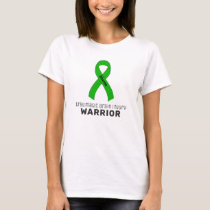 Traumatisch hersenletsel Warrior White Women's T-shirt