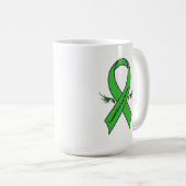 Traumatisch hersenletsellint met vleugels koffiemok (Voorkant rechts)