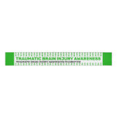 Traumatisch lichtgevend waarschuwingspatroon voor  grosgrain lint (Voorkant)