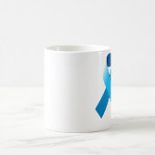 Traumatische hersenbeschadiging Survivor Blue Ribb Koffiemok (Center)