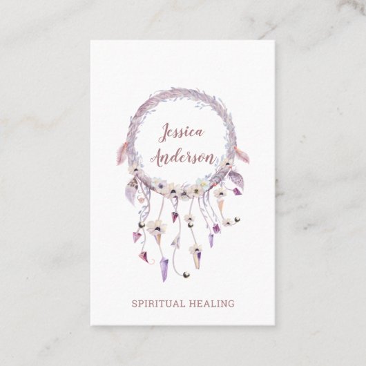 Traumfänger Visitekaartje (Voorkant)