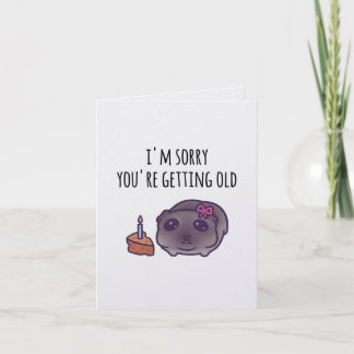 Traurige Hamster Meme Verjaardagskaart | Grappig O Kaart