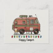 Travco Motor Home Camper RV Briefkaart (Voorkant)