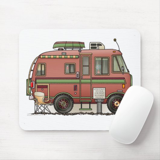 Travco Motor Home Camper RV Muismat (Met muis)