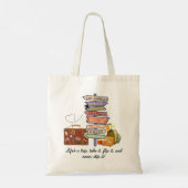 Travel Adventure Canvas tas (Achterkant)