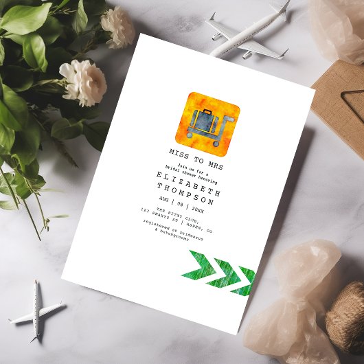 Travel Adventure Passport Miss - Mrs Vrijgezellenf Kaart