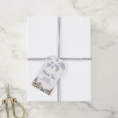 Travel Adventure World Map Airplane Baby Shower  Cadeaulabel (Met Touw)