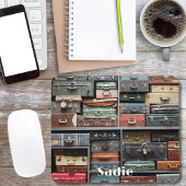 Travel Adventures, Vintage Suitcases Muismat