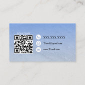 Travel Advisor Consultant Agency Islands Visitekaartje (Achterkant)