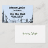 Travel Advisor-Visitekaartje Visitekaartje (Voorkant / Achterkant)