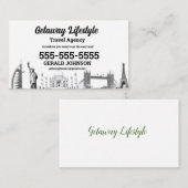 Travel Advisor-Visitekaartje Visitekaartje (Voorkant / Achterkant)