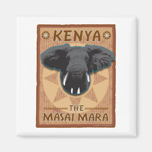 TRAVEL-Afrika-Kenia Magneet