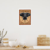 TRAVEL-Afrika-Kenia Poster (Keuken)