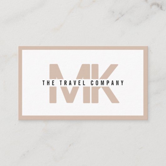 Travel Agency Agent Business Card Visitekaartje (Voorkant)