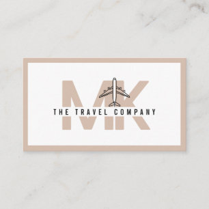 Travel Agency Agent Business Card Visitekaartje