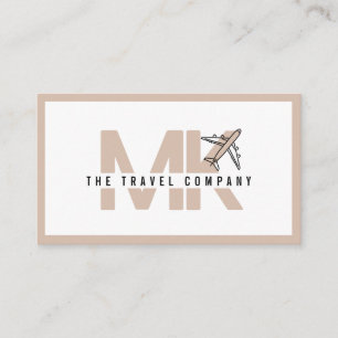 Travel Agency Agent Business Card Visitekaartje