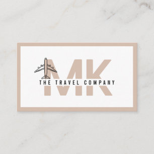 Travel Agency Agent Business Card Visitekaartje