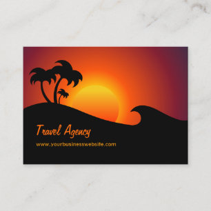 Travel Agency Tropical Island Visitekaartje