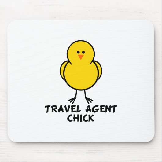 Travel Agent Chick Muismat (Voorkant)