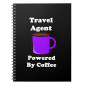 "Travel Agent" met Coffee Notitieboek (Voorkant)