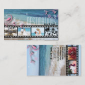 Travel Agent Weddenschap Film Foto Visitekaartje b (Voorkant / Achterkant)
