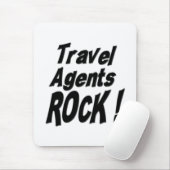 Travel Agents Rock! Mousepad Muismat (Met muis)
