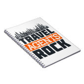 Travel Agents Rock Vacation Planning Notitieboek (Rechterzijde)